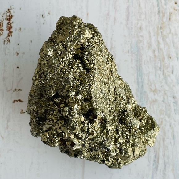Natural Raw Rough Pyrite Mineral Specimen (Fool's Gold) - Picture 4 of 6
